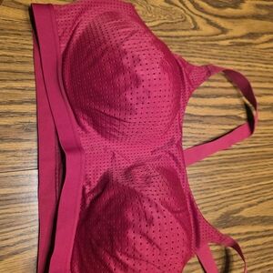 Victoria's Secret Fuchsia Perforated Bra